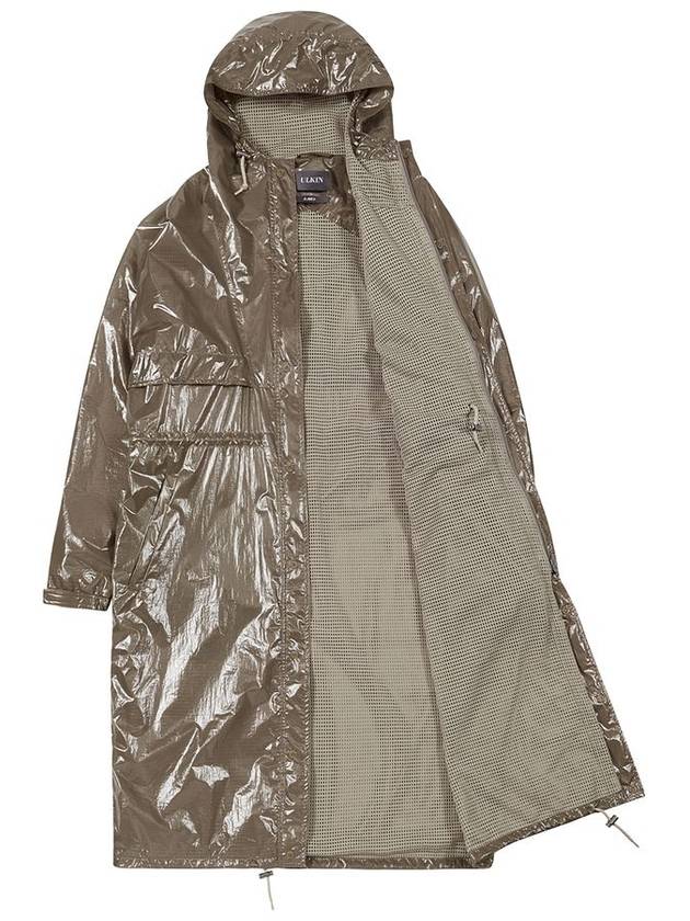 Runway Nylon Raincoat Brown - ULKIN - BALAAN 5