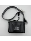 Square Leather Mini Cross Bag Black - WOOYOUNGMI - BALAAN 3