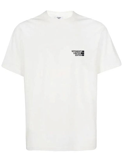 Logo Short Sleeve T-Shirt White - VETEMENTS - BALAAN 2