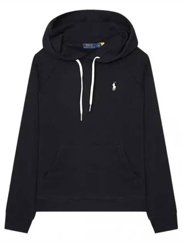 pony logo embroidery hoodie women - POLO RALPH LAUREN - BALAAN 1