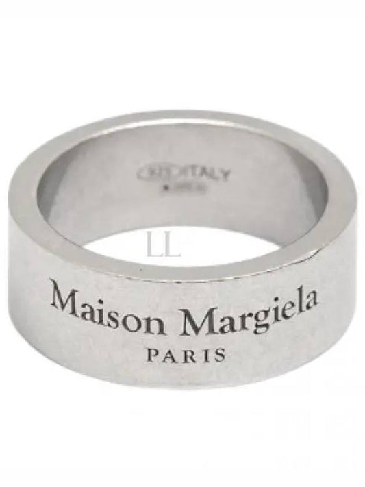 Engraved Logo Ring Silver - MAISON MARGIELA - BALAAN 2