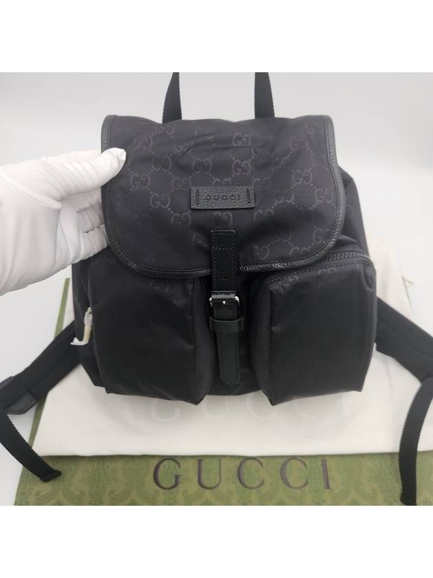 GG Pocket Nylon Backpack BLack - GUCCI - BALAAN 4