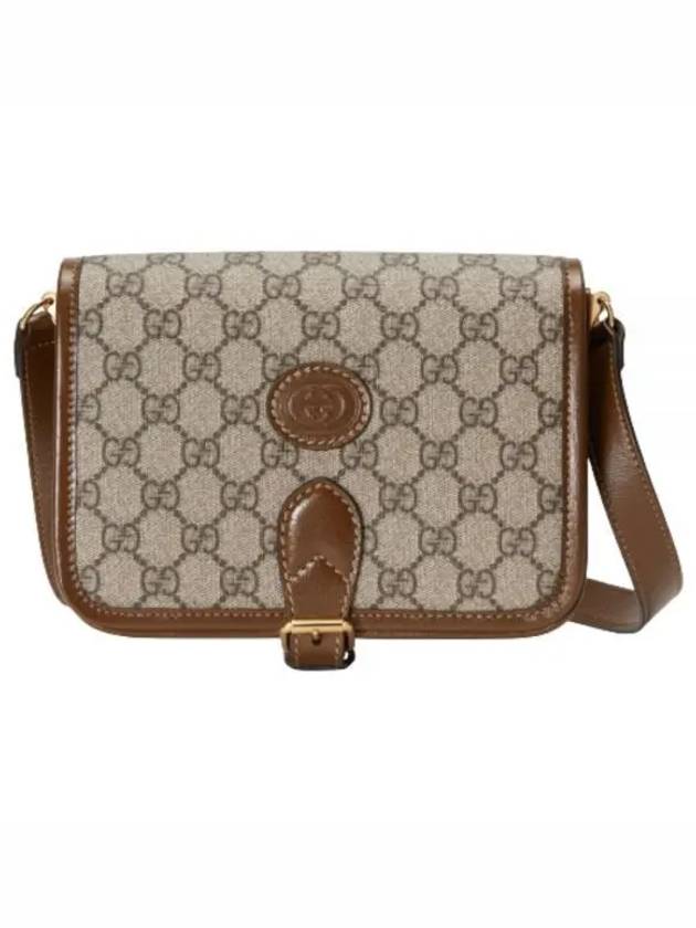 Interlocking G Mini Shoulder Bag Brown - GUCCI - BALAAN 2