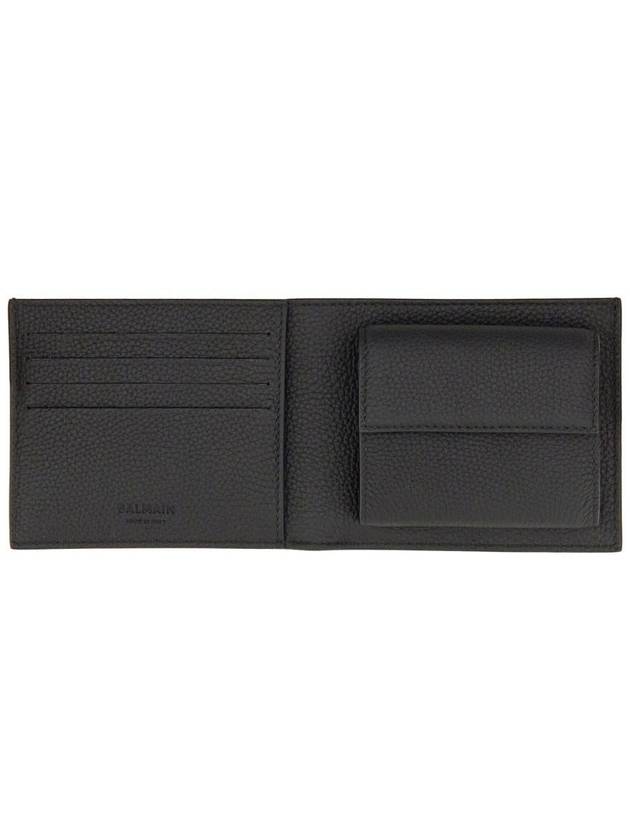 Balmain Leather Wallet - BALMAIN - BALAAN 3