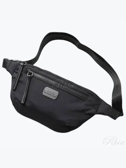 Banane Blake Logo Patch Belt Bag Black - A.P.C. - BALAAN 2