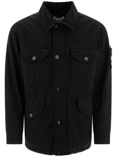 David TC Jacket Black - STONE ISLAND - BALAAN 1