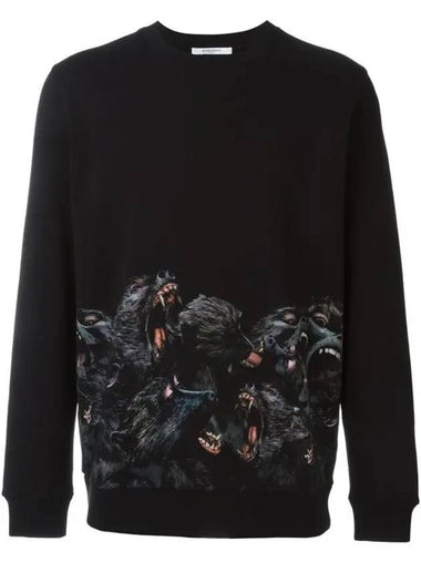 Band Of Monkeys Sweatshirt Black - GIVENCHY - BALAAN 1