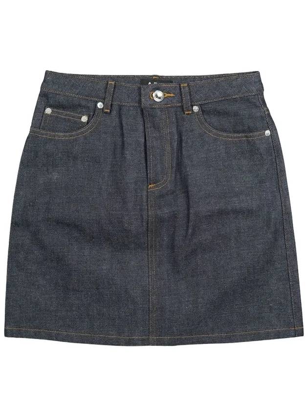 Women's Jupe Standard Denim H-Line Skirt - A.P.C. - BALAAN 2