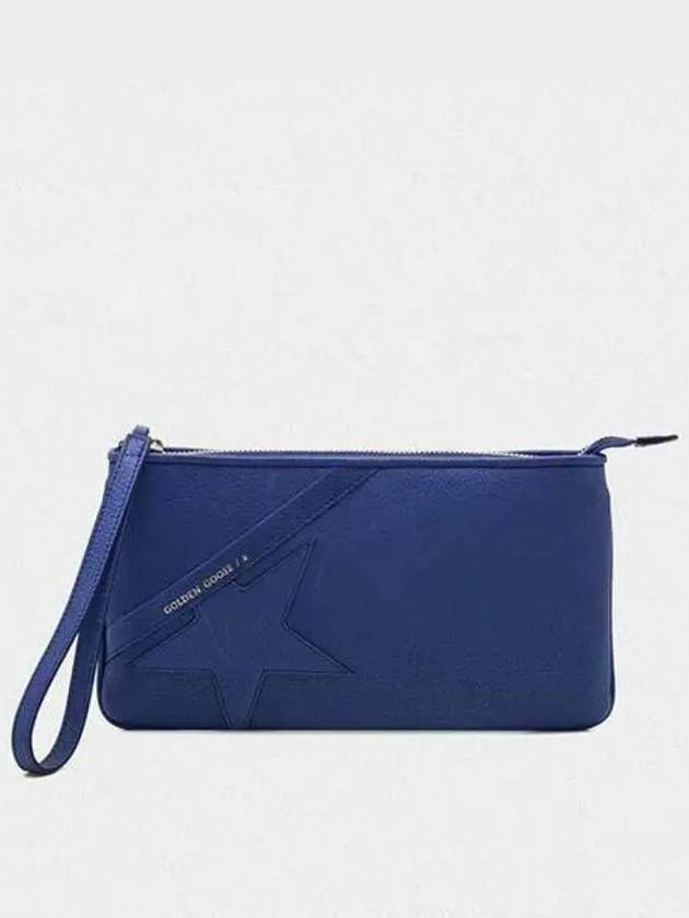 KOREA Women s Star Wrist Wallet G36WA884 A4 Blue 271332 - GOLDEN GOOSE - BALAAN 1