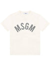 Kids Women s Logo Printing T Shirt S4MSJBTH265 013 - MSGM - BALAAN 1