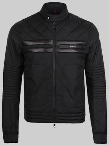 Black Men s Jacket 1A00010 68352 999 - MONCLER - BALAAN 1