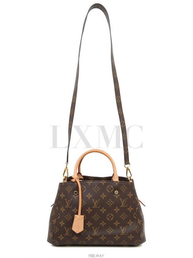 Monogram Montaigne BB Tote Shoulder Crossbag M41055 - LOUIS VUITTON - BALAAN 5