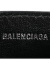 Cash Logo 2 Fold Card Wallet Black - BALENCIAGA - BALAAN 6