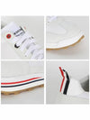 Fine Kid Suede Tech Runner White - THOM BROWNE - BALAAN 4