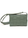 Intrecciato Cassette Cross Bag Green - BOTTEGA VENETA - BALAAN 3