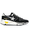 Vintage Running Oversole Low Top Sneakers Black - GOLDEN GOOSE - BALAAN 5