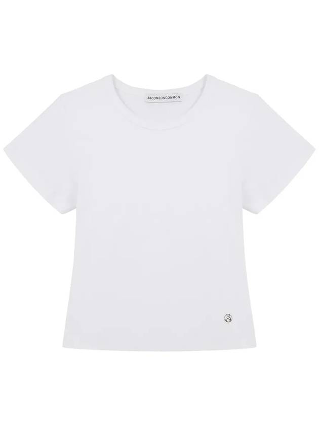 Timeless Cap Crop T shirts White - 38COMEONCOMMON - BALAAN 3