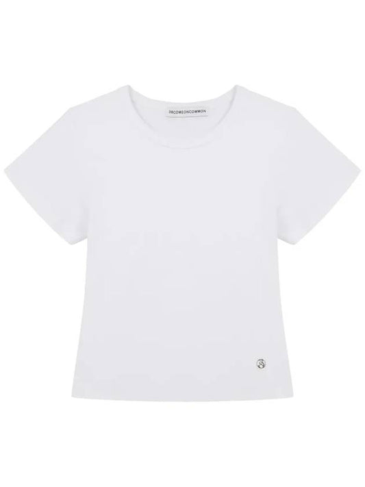 Timeless Cap Crop T shirts White - 38COMEONCOMMON - BALAAN 1