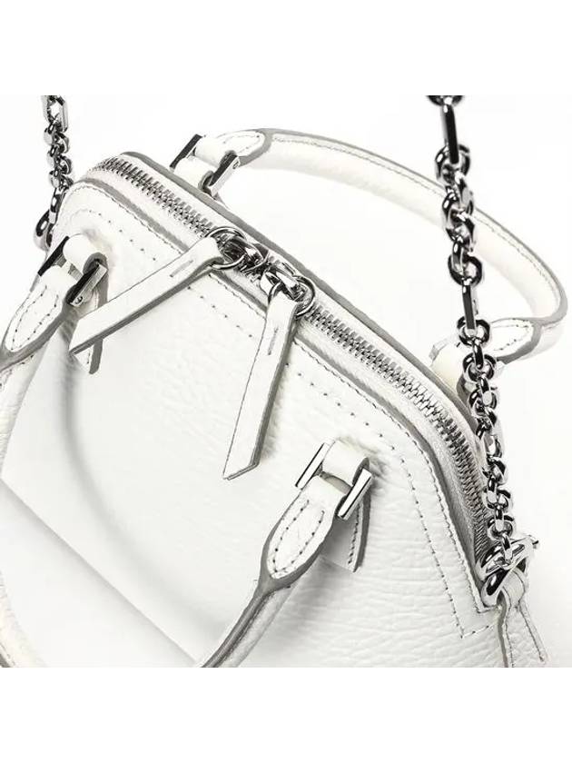 5AC Classique Micro Tote Bag White - MAISON MARGIELA - BALAAN 6