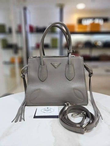 Tote Bag City Sports Dino Gray B2925R - PRADA - BALAAN 1