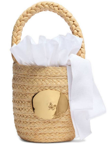 Patou Iconic Raffia Bucket Bags - PATOU - BALAAN 1