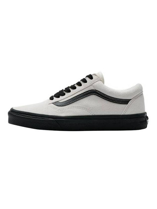 Old school suede low top sneakers marshmallow black - VANS - BALAAN 1