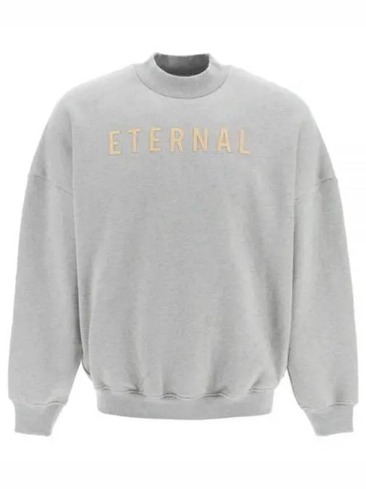 Men's Eternal ETERNAL Crew Neck Back Logo Sweatshirt Gray - FEAR OF GOD - BALAAN 2