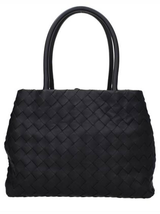 Intrecciato Lambskin Tote Bag Black - BOTTEGA VENETA - BALAAN 2