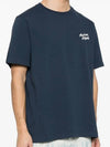 Maison Kitsune Logo Printing Cotton Short Sleeve T Shirt MM00126 - POLO RALPH LAUREN - BALAAN 2