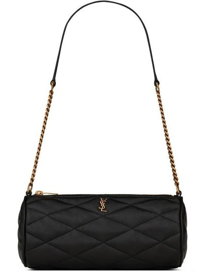 Tube Quilting Small Shoulder Bag Black - SAINT LAURENT - BALAAN 2