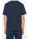 Speedy Fox Patch Comfort Short Sleeve T-Shirt Ink Blue - MAISON KITSUNE - BALAAN 5