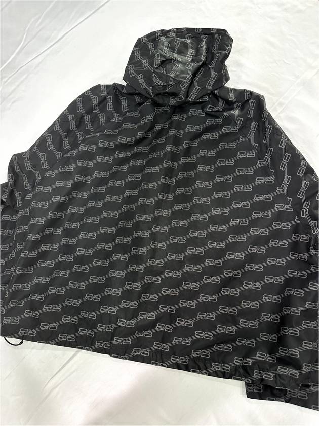 L Men s BB Logo Monogram Jacquard Windbreaker Jacket - BALENCIAGA - BALAAN 8