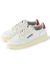 Action Red Tab Low Top Sneakers White - AUTRY - BALAAN 3