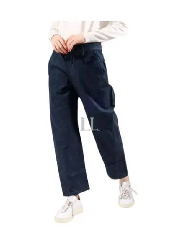 Twisted Straight Jeans Indigo - LEMAIRE - BALAAN 2