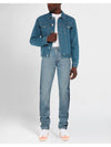 Faded Side Stripe Jeans - LANVIN - BALAAN 9