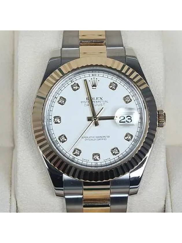 Rolex 116333 10 Point Diamond 18K Combi Datejust 41MM Men s Watch - ROLEX - BALAAN 3