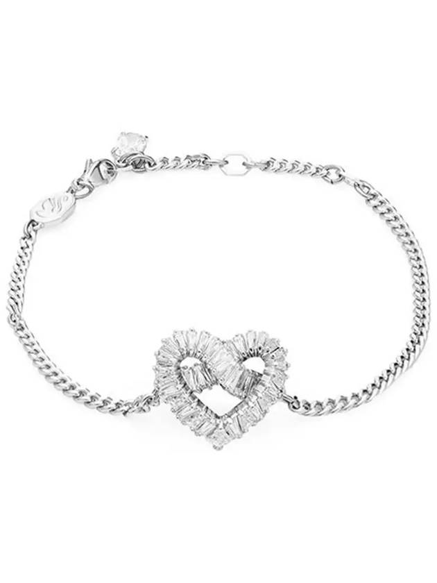 Matrix Heart Bracelet Silver - SWAROVSKI - BALAAN 4