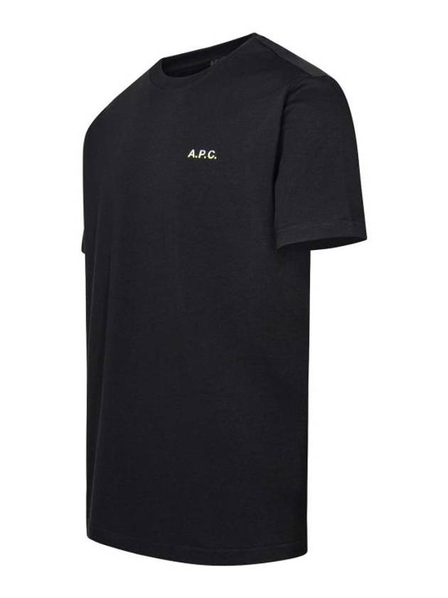 Nolan Short Sleeve T-Shirt Black - A.P.C. - BALAAN 4