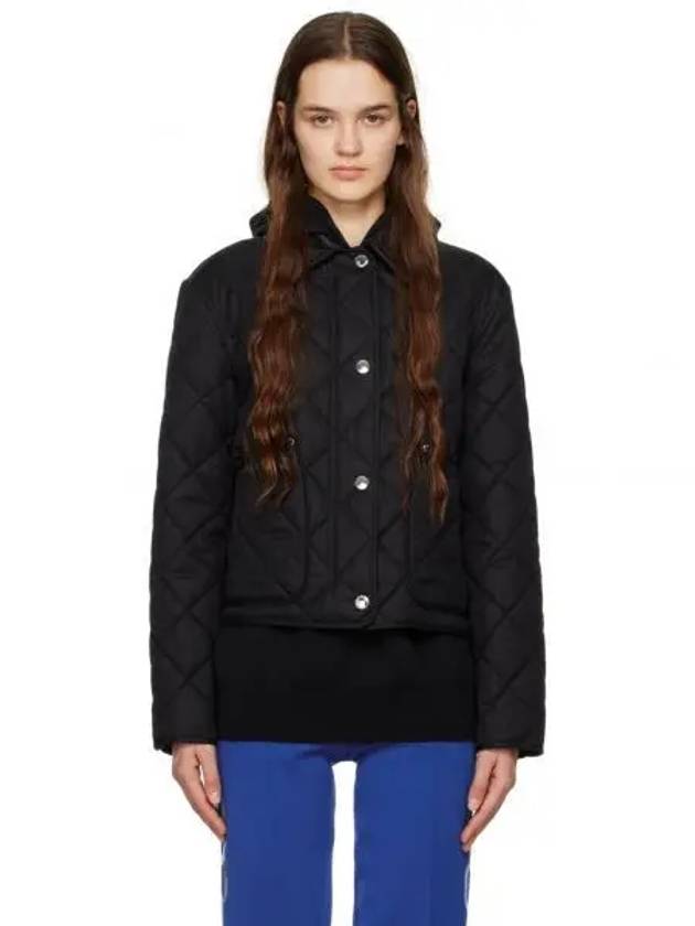 Women s Black Padded Jacket B 231376F061003 1149653 - BURBERRY - BALAAN 1