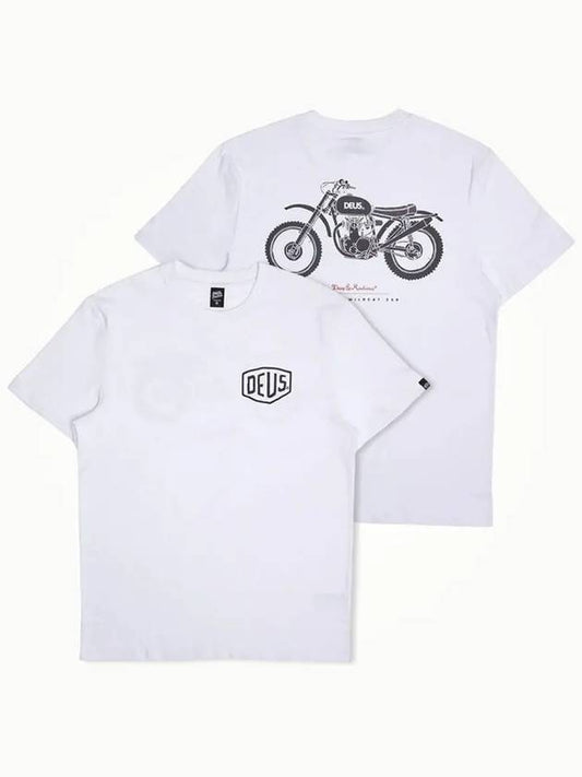 All sizes 24 season Deus Parilla short sleeve t shirt white DMP241438A - DEUS EX MACHINA - BALAAN 1