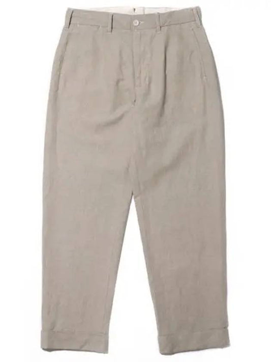 Andover Pants Natural Linen Cotton MP321 ET028 Linen Twill Andover Pants - ENGINEERED GARMENTS - BALAAN 1