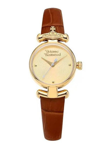 Maida Leather Watch Brown - VIVIENNE WESTWOOD - BALAAN 1