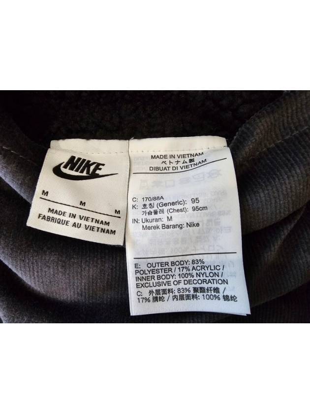 Sportswear Reversible Zip-up Jacket Black - NIKE - BALAAN 10