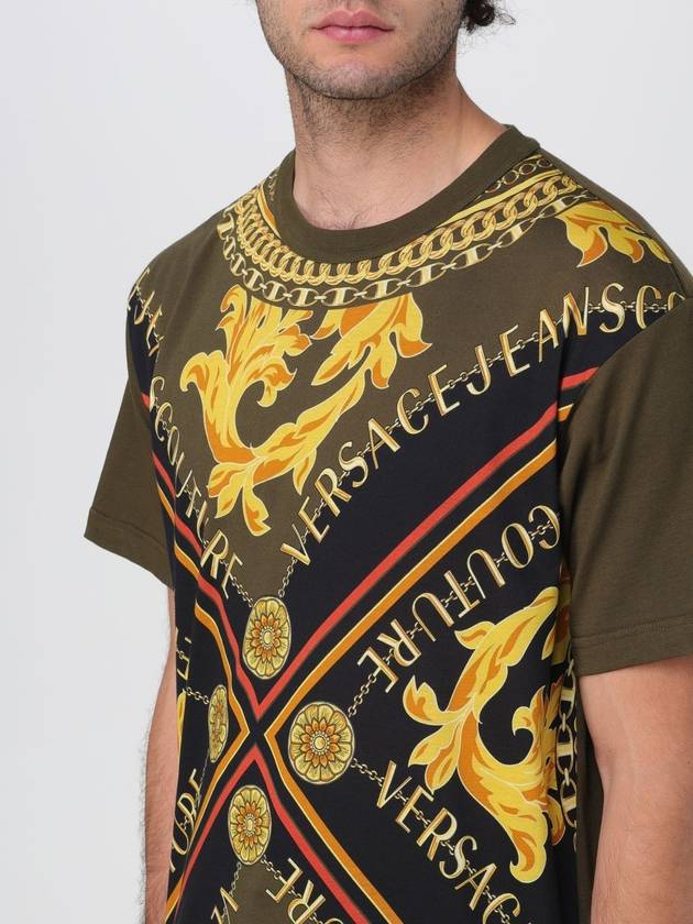 T-shirt Versace Jeans Couture in cotone - VERSACE - BALAAN 3