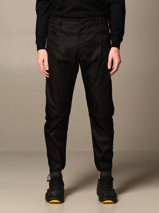 Re-Nylon Straight Pants Black - PRADA - BALAAN 2