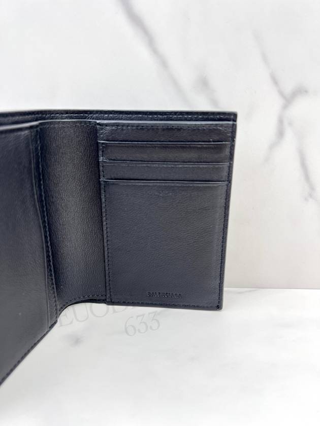 Cash Vertical Half Wallet Black - BALENCIAGA - BALAAN 7