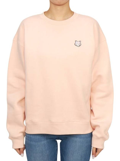 Bold Fox Head Patch Comfort Sweatshirt Pink - MAISON KITSUNE - BALAAN 2