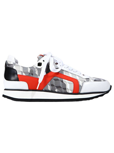 Track Leather Low Top Sneakers - PIERRE HARDY - BALAAN 1