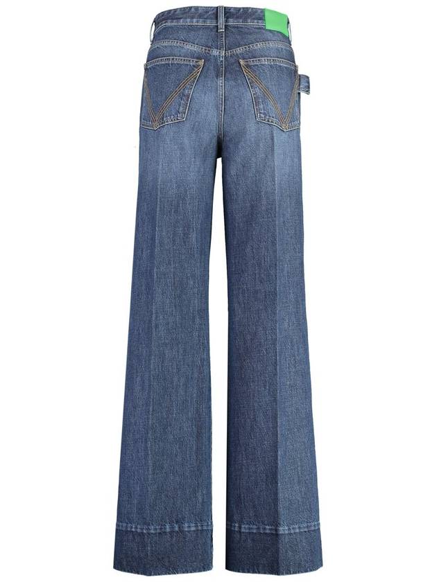 Wide Denim Jeans 771871 V2J804715 B0010966420 - BOTTEGA VENETA - BALAAN 3