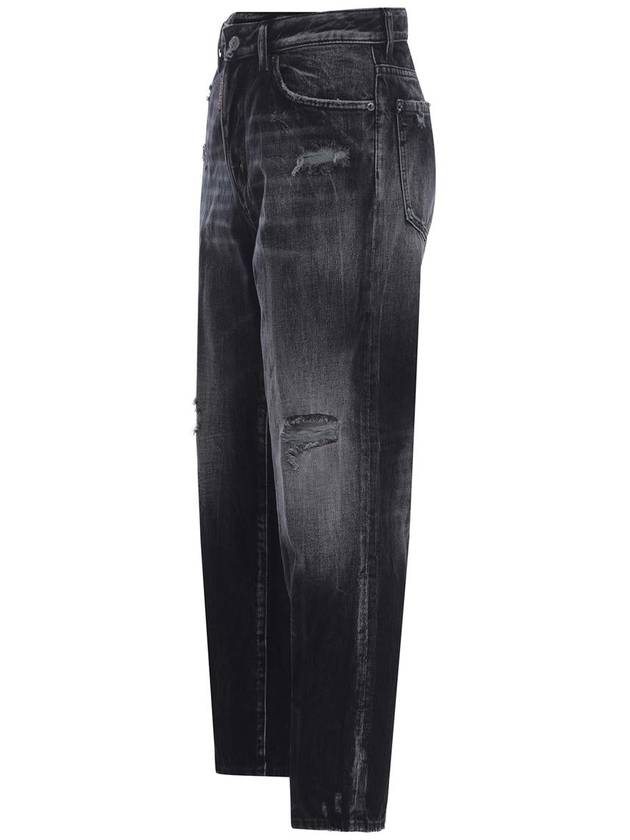 Distressed Straight Jeans S72LB0722S30890 - DSQUARED2 - BALAAN 3